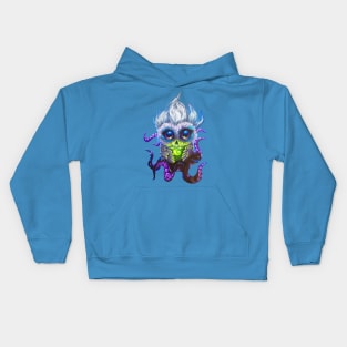 Sea witch owl Kids Hoodie